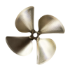 ACME 19" LH 19" 1.75" Bore Cruiser 4-Blade Propeller