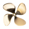 Michigan Dyna Quad Bronze Propeller 46"