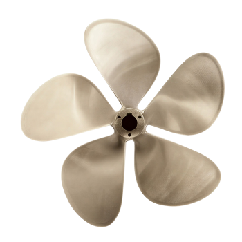 Michigan Wheel M500 II NiBral Marine Propeller 22"