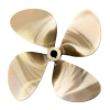 Michigan Dyna Quad Bronze Propeller 23" RH