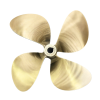 Michigan Dyna Quad NiBral Propeller 24" RH