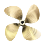 Michigan Dyna Quad NiBral Propeller 24" RH
