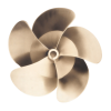 Teignbridge High Skew Propeller 30RH32, 3” Bore