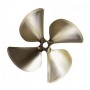 ACME 1275 18" LH 22" 1.25" Bore Cruiser 4-Blade Propeller