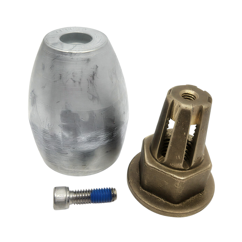 Zinc Nut Kit A 0.750"