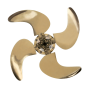 Volvo Penta 4 Blade Folding Propeller 20 X 14